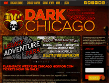 Tablet Screenshot of chicagohorror.com